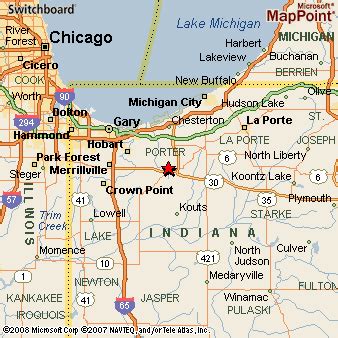 Where is Valparaiso, Indiana? see area map & more