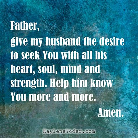 A Scripture Prayer for Your Husband's Repentance - Kaylene Yoder