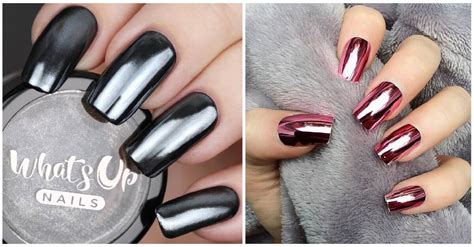 50 Eye-Catching Chrome Nails to Revolutionize Your Nails in 2022