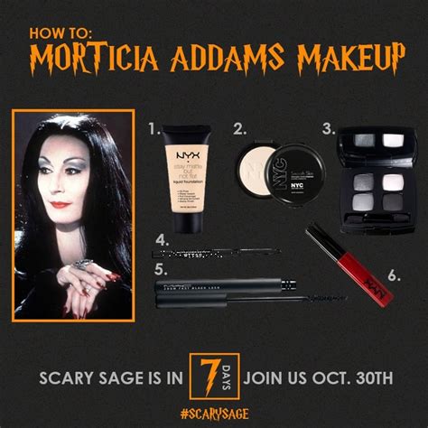 Morticia Addams Makeup Ideas | Makeupview.co