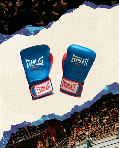 Canelo Alvarez Autographed Signed Everlast Boxing Gloves – Fund