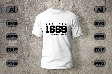 Vintage 1669 Graphic by mannanbbaccr · Creative Fabrica