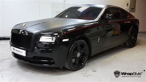 Rolls Royce Wraith - Black gloss | Wrapstyle