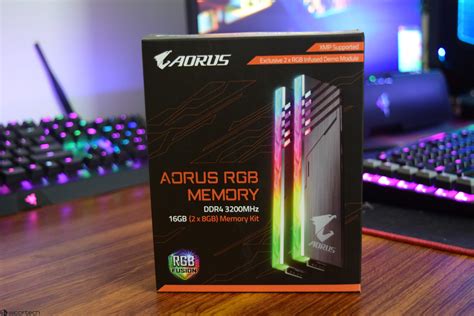 AORUS RGB 16 GB (2 x 8 GB) 3200 MHz CL16 DDR4 Memory Kit Review