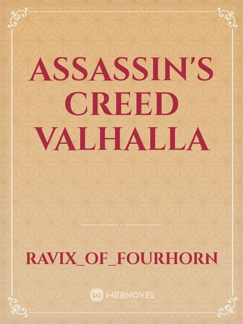 Read Assassin'S Creed Valhalla - Ravix_of_fourhorn - WebNovel