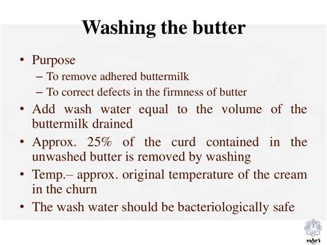 Butter making process