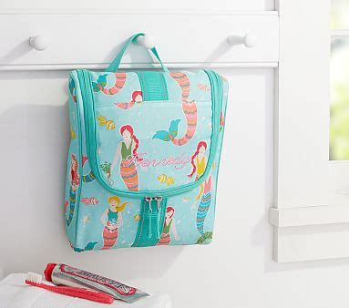 Aqua Mermaid Toiletry Bag | Pottery Barn Kids