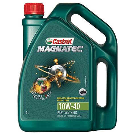 Castrol MAGNATEC 3382517 10W-40 API SN Part-Synthetic Engine Oil for ...