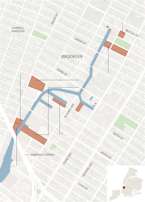 A History of Pollution in the Gowanus Canal - Map - NYTimes.com