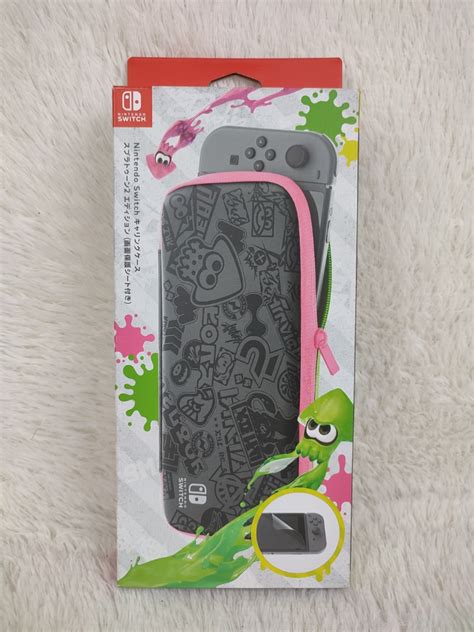 Nintendo switch Splatoon 2 case, Video Gaming, Gaming Accessories ...