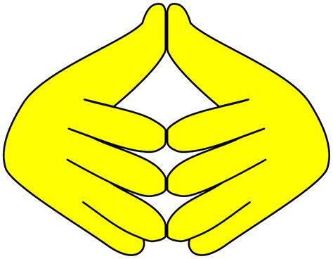 Emojilike Steepled Hands clipart. Free download transparent .PNG | Creazilla