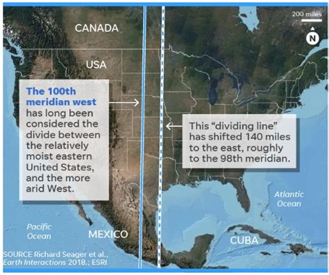 @usatoday @usatodayweather pushes Fake Climate News about the 100th meridian Agricultural belt ...