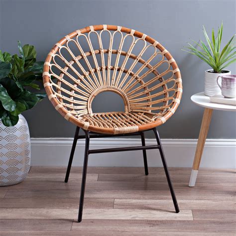 Dana Rattan Chair | Kirklands | Rattan chair living room, Rattan chair, Furniture