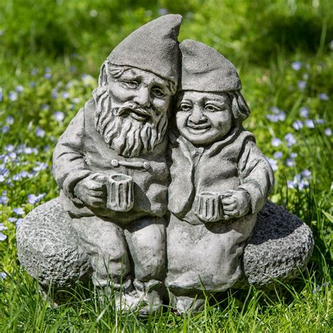 Campania International Sweethearts Garden Statue | Gnome garden, Garden ...