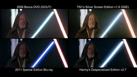 ORIGINAL Obi-Wan Kenobi vs Darth Vader | Star Wars (1977) [DeEd, Blu-ray, GOUT, SSE] - YouTube