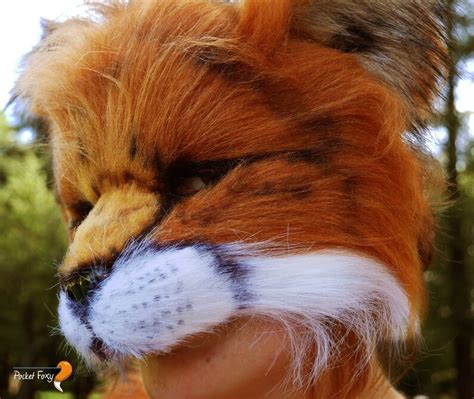 Realistic Fox Mask and Realistic Fox Ears Cosplay Set Fox | Etsy