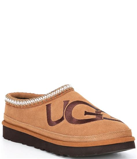 UGG Men's Tasman Logo Slippers | Dillard's