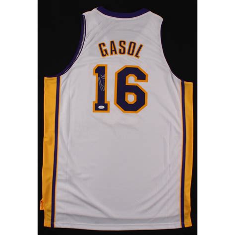 Pau Gasol Signed Lakers Jersey (JSA COA) | Pristine Auction