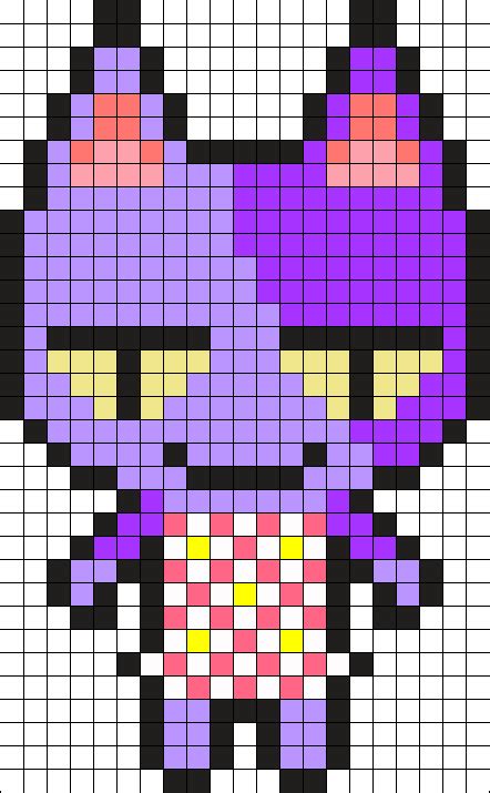 Animal crossing pixel art grid