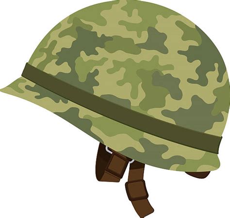 Royalty Free Soldier Helmet Clip Art, Vector Images & Illustrations ...