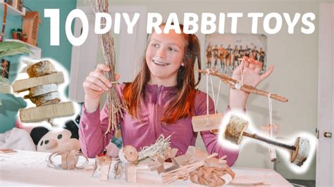 10 DIY RABBIT TOYS - YouTube