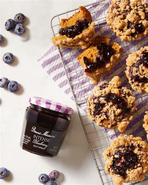 Bonne Maman INTENSE Blueberry Nut Butter Muffins | Fruit spreads, Blueberry fruit, Delicious