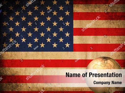 Map vintage powerpoint background PowerPoint Template - Map vintage ...