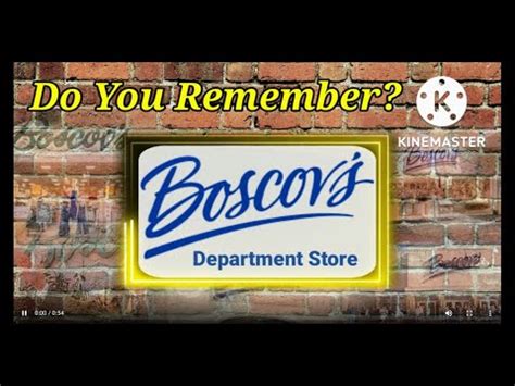 Do You Remember Boscov's Department Store. A Store History. - YouTube