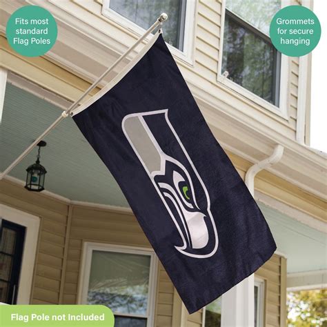 3'x5' Single Sided Flag W/ 2 Grommets, Seattle Seahawks : Target