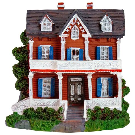 Northlight LED Lighted Colonial House Christmas Village Decoration - 4.5" - Walmart.com