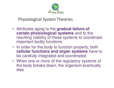 Biological theories of aging