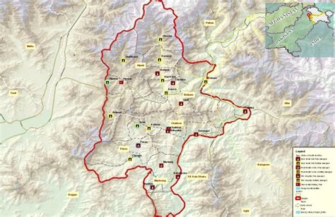 Shangla swat valley – map of district shangla – Paki Mag