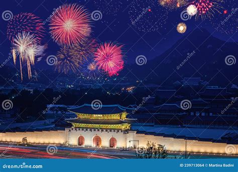 Fireworks in Seoul (South Korea) Stock Photo - Image of park, 2023: ...