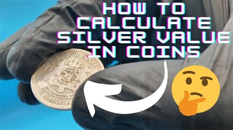 How to calculate Silver melt value for coins. Let's calculate it together. - YouTube