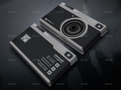 Camera - Photography Business Card by GOWES | GraphicRiver