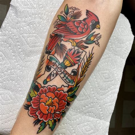 Indiana Tattoo by Richie Brumbaugh @ The Tattooed Heart - Lafayette, IN : r/tattoos