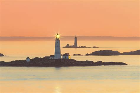 Boston and Graves Lighthouses | Lighthouses photography, Lighthouse ...