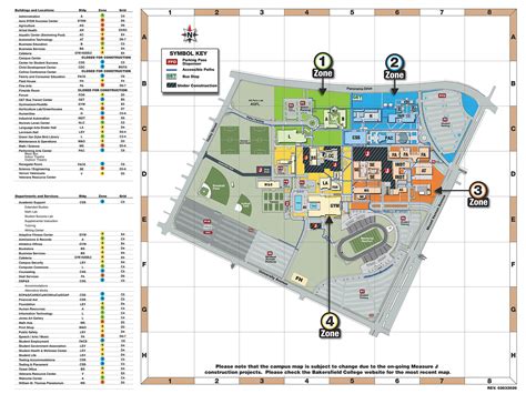 Bakersfield College Campus Map - Map Quiz