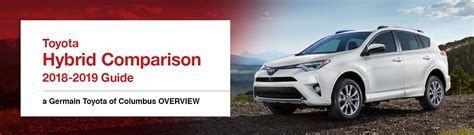 Toyota Hybrid Comparison | 2018-2019 Guide | Toyota in Columbus, OH