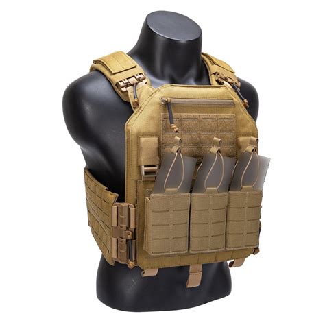 Tactical Plate Carrier (Multiple Colors Available) - EDI - USA