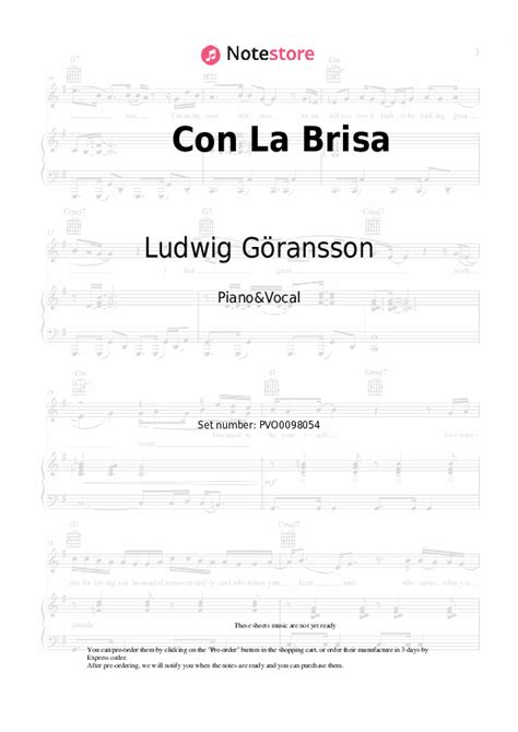 Foudeqush, Ludwig Göransson - Con La Brisa sheet music for piano with letters download | Piano ...