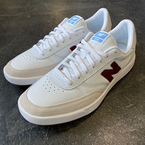 New Balance Numeric 440 White/Burgundy – 561 Skate