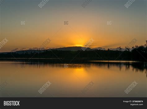 Beautiful Lake Sunset Image & Photo (Free Trial) | Bigstock