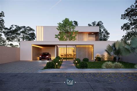 3709 Exterior House Scene Sketchup Model by DatHouzz