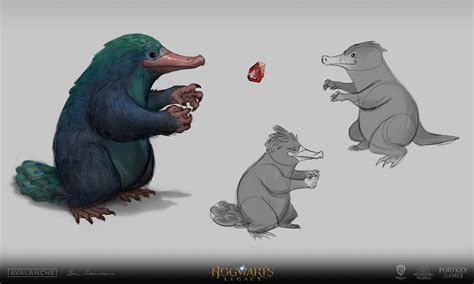 Niffler Concept Art - Hogwarts Legacy Art Gallery