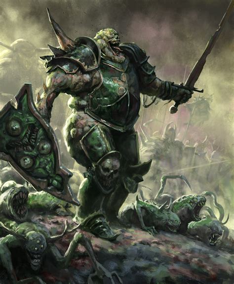 Nurgle Warrior by Dan Farin : r/ImaginaryWarhammer