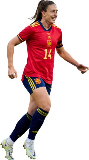 Alexia Putellas Spain Women football render - FootyRenders