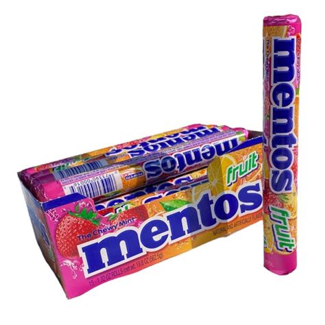 Mentos Candy Mint Chewy Candy Roll - Etsy