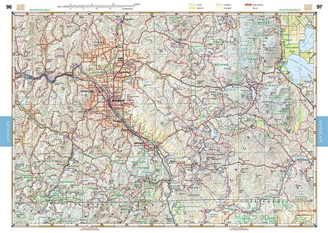 Buy map: Oregon Road and Recreation Atlas by Benchmark Maps – YellowMaps Map Store