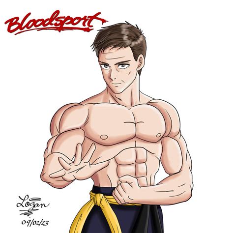 Jean Claude Van Damme Bloodsport Fan Art by GabeLogan3D on DeviantArt